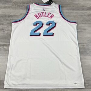 Nike Dri-Fit Jimmy Butler #22 Miami Heat‎ Swingman White Jersey Youth XL (18/20)
